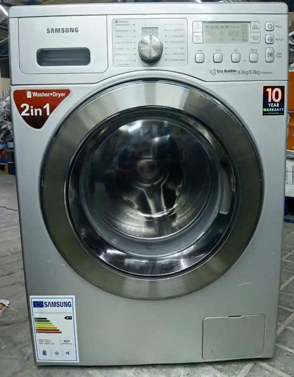 Samsung Latest 2in1 8kg Washer/5kg Dryer+FREE DELIVERY!!!Front Door Automatic Washing Machine For Sale!!!