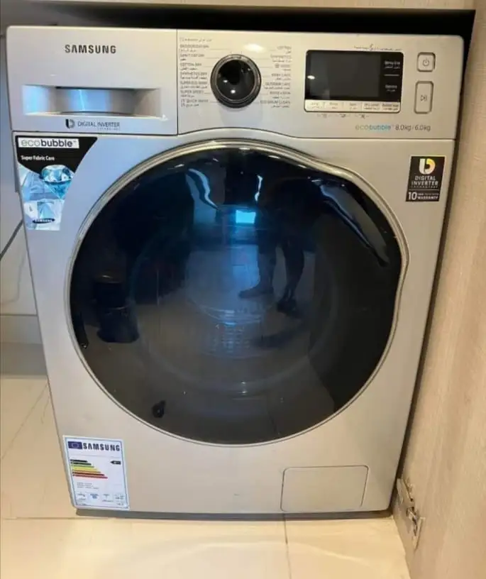 Samsung 8kg 2in1 combo washer dryer with 6kg dryer with Inverter Technology.